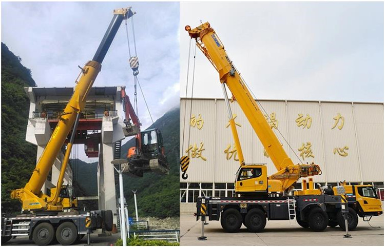 XCMG Official 80 ton boom crane XCT80 China telescopic boom truck cranes for sale